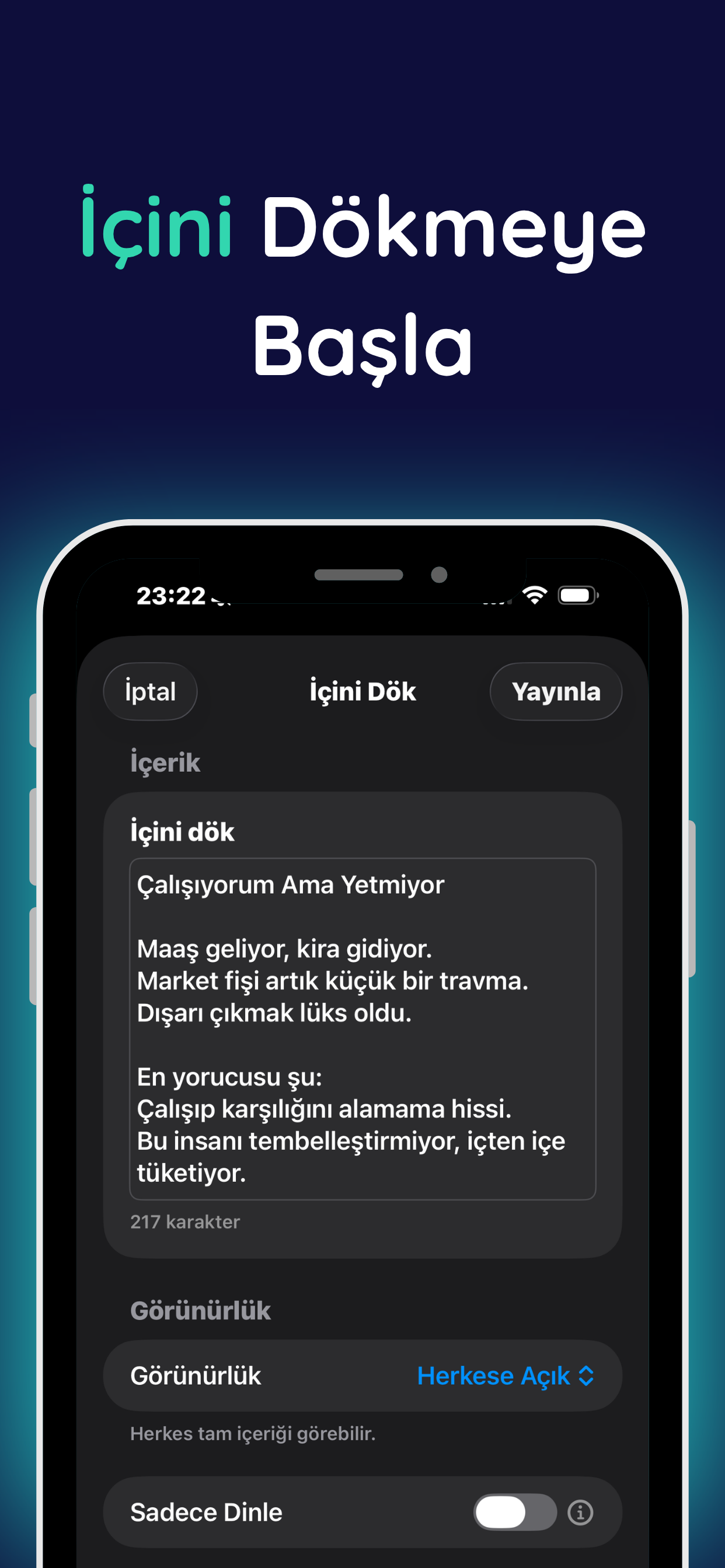 Dertli ana akış